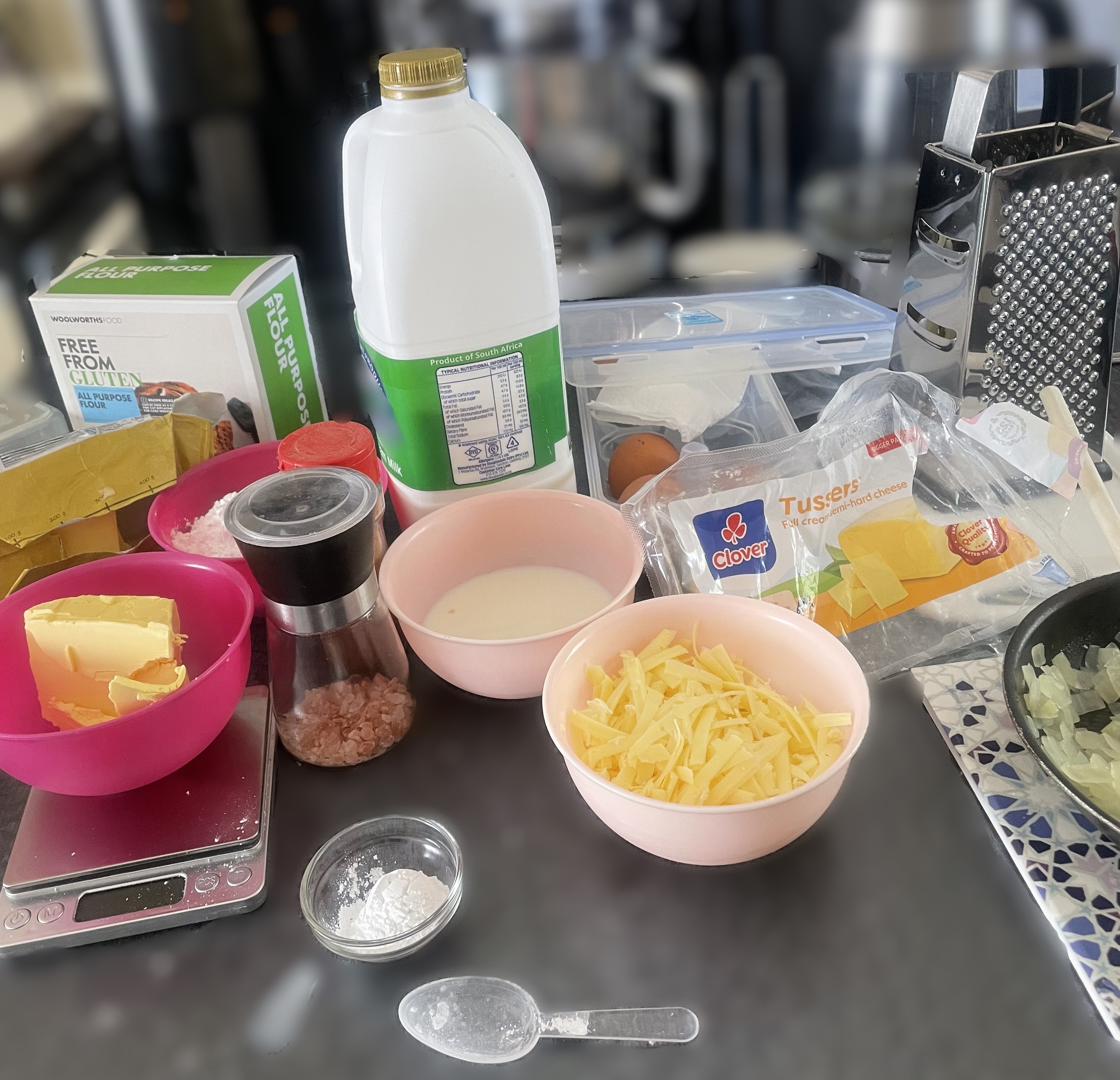 Savoury Muffin Ingredients Savoury Muffin Ingredients- Chicken and Ham