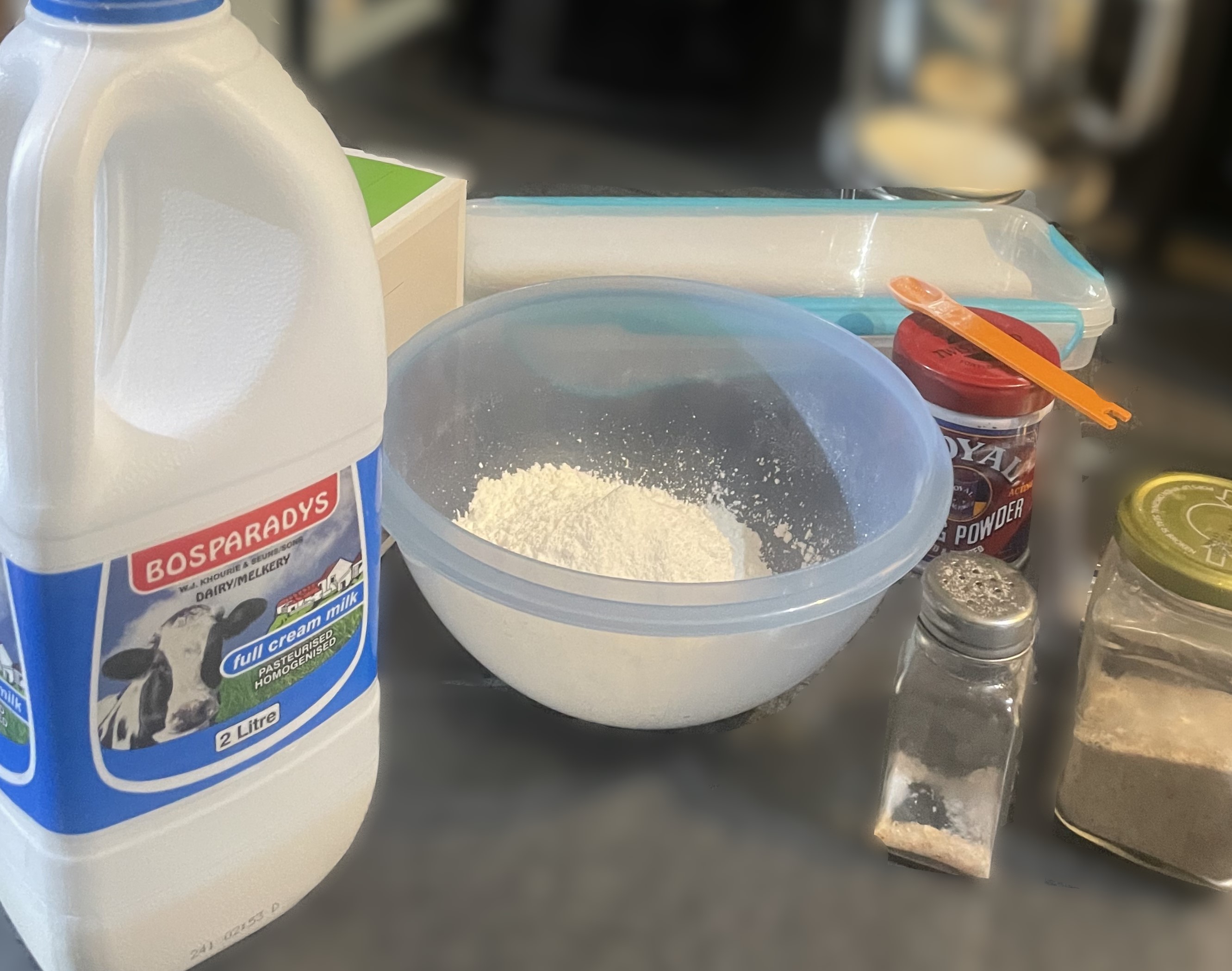 Pan Cakes Ingredients