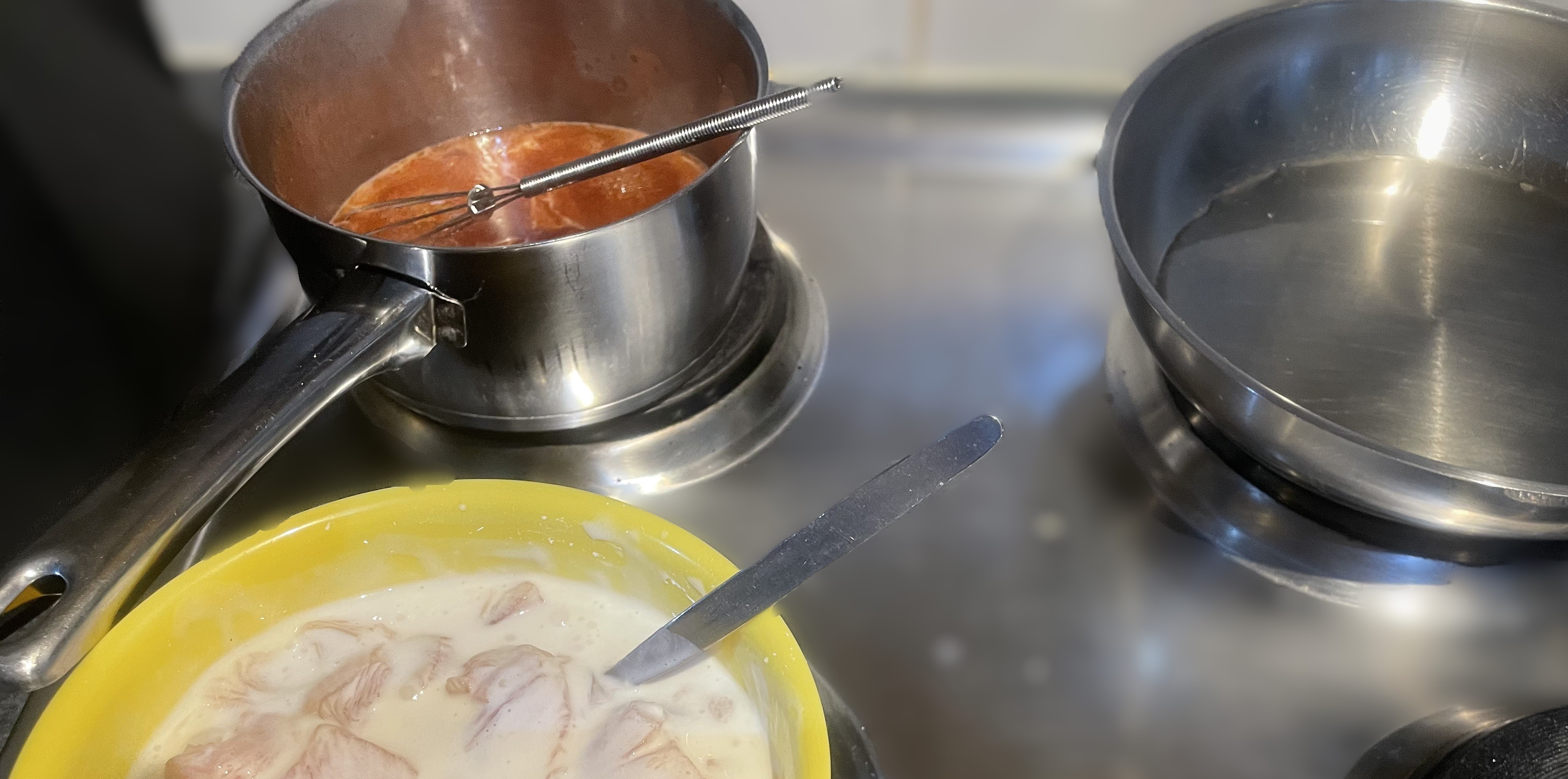 Chicken Ball Cooking