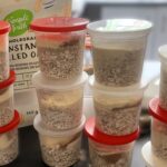 Instant Oat cups Made Instant Oat cups Made